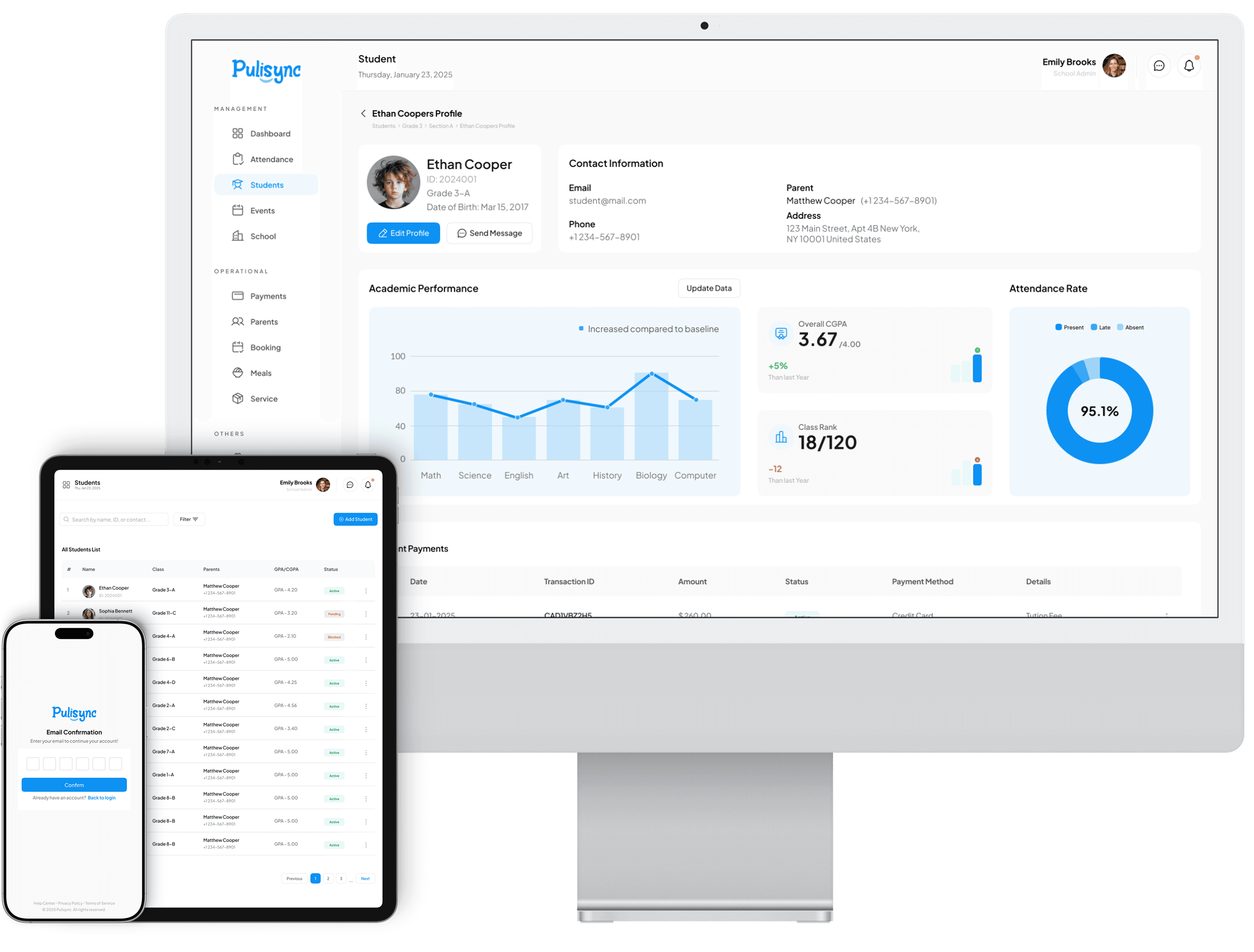 Pulisync Dashboard